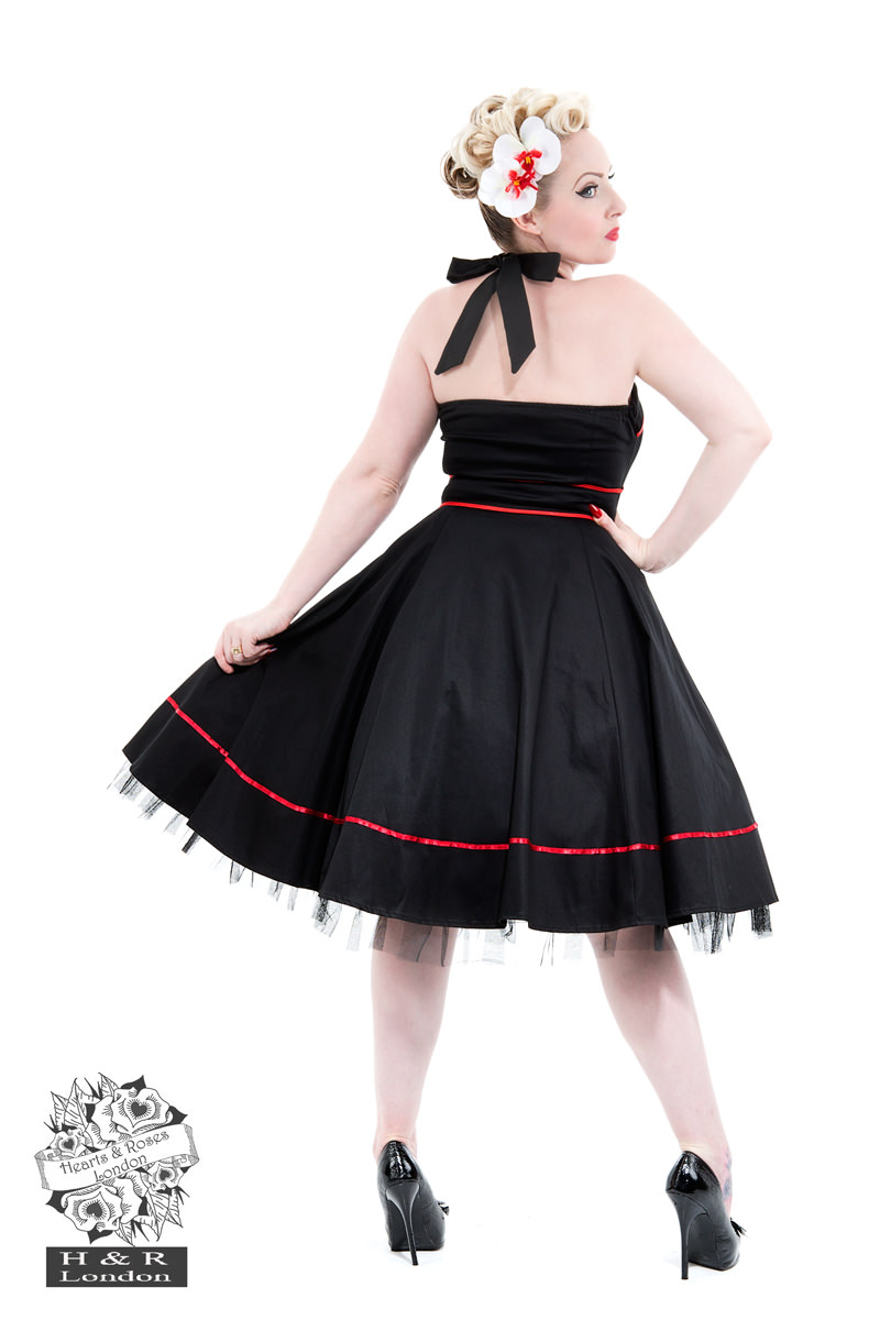 Black Sailors Moon Halterneck Dress